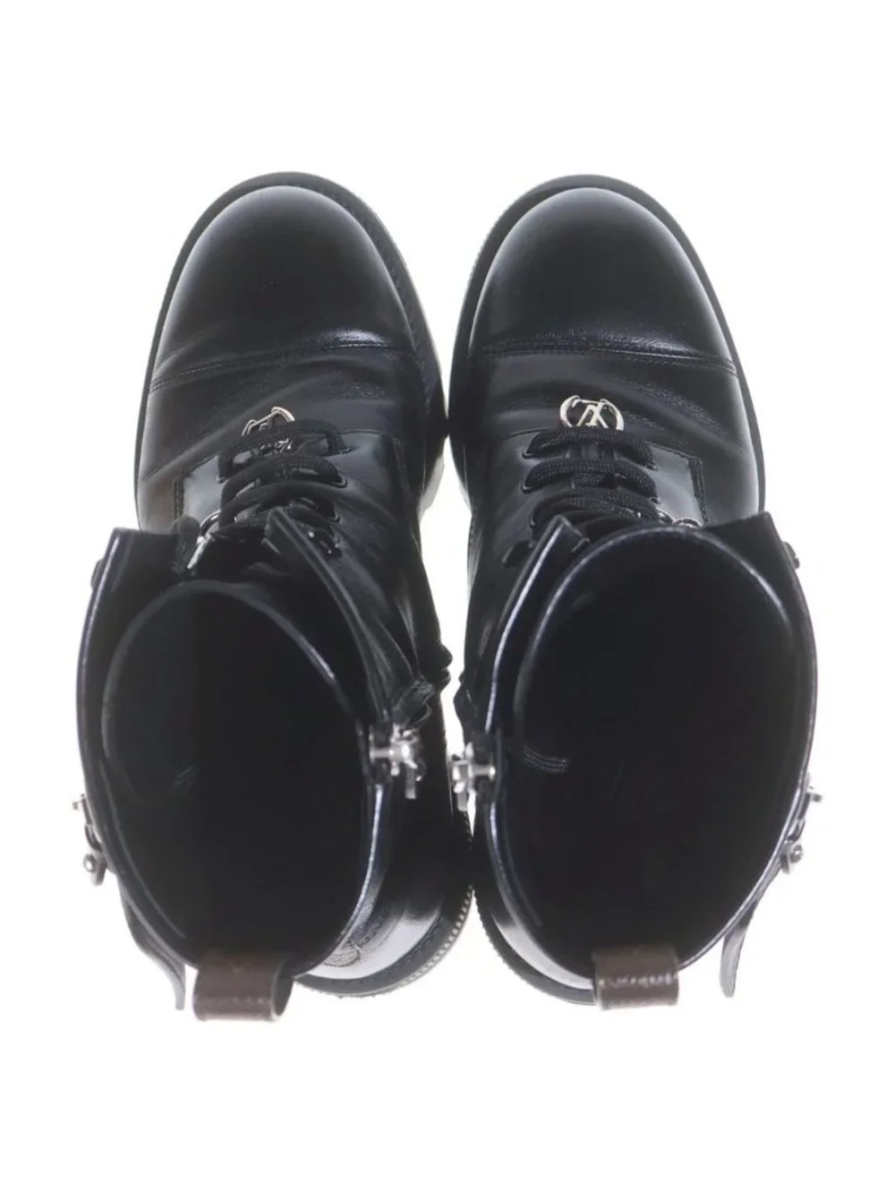 Louis Vuitton Monogram District Boots Black
